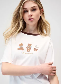 Teddy bears oversized T-shirt