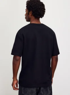 Textured jersey T-shirt