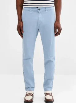 Textured weft chinos