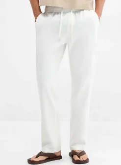 Textured weft pant