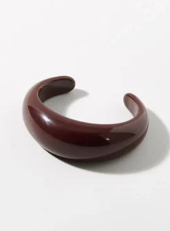 Thick open bangle