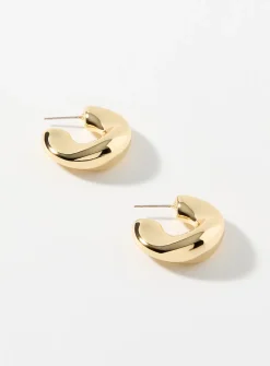 Thick wavy half-hoops