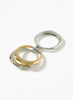 Thin metallic rings