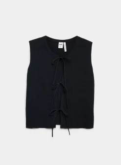 Three bows sweater vest
