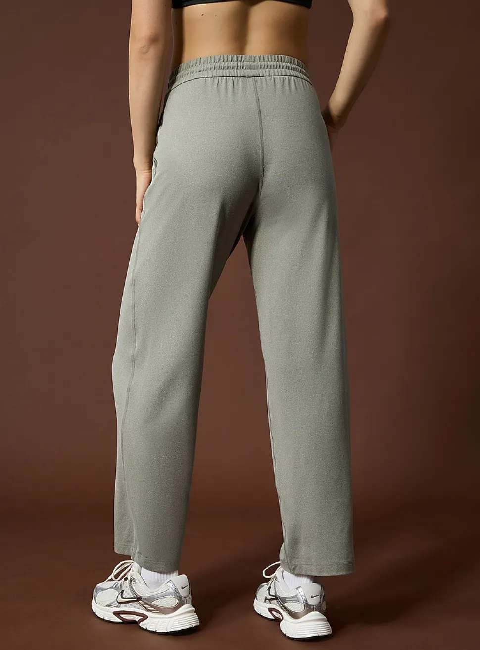 Toggle-waist ultra-soft wide-leg pant