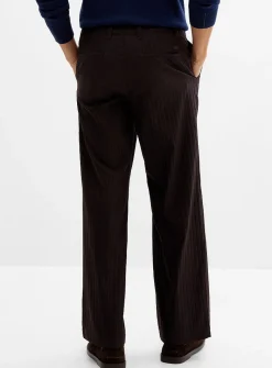 Tone-on-tone stripe pant
