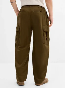 Touch of linen cargo pant
