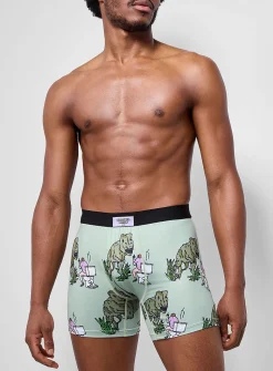 5" T-Rex and toilet boxer brief