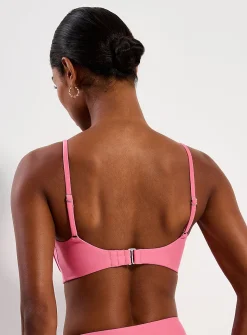 Trimmed bust bralette