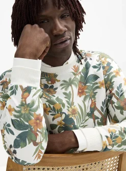 Tropical jungle sweatshirt