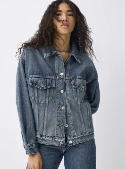 Trucker boxy jean jacket