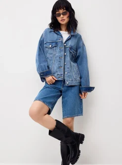 Trucker 90's boxy-fit jean jacket