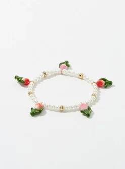 Tulip pearl bracelet