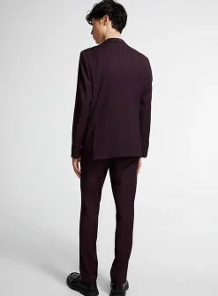 Twill minimalist suit