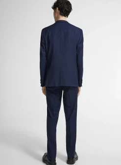 Twill minimalist suit