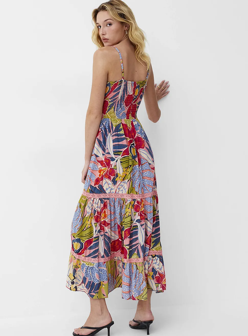 Twist detail maxi dress