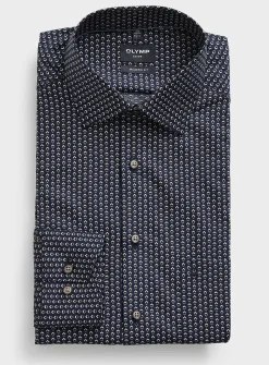Two-tone diamond shirt