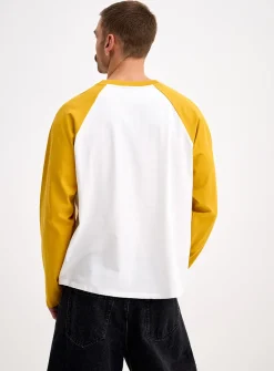 Two-tone raglan T-shirt