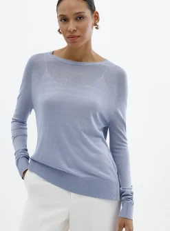 Ultra-fine knit sweater