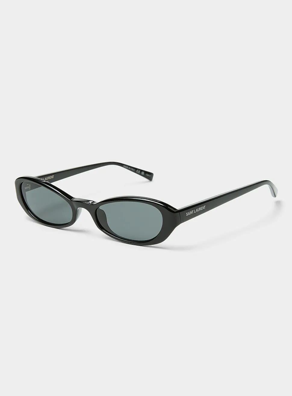 Ultra-narrow cat-eye sunglasses
