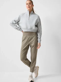 Ultra-soft high-rise joggers