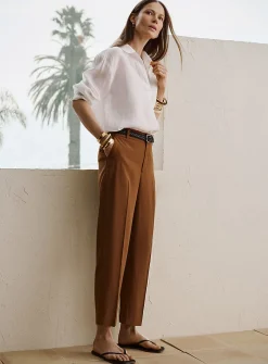 Universal belted fluid pant
