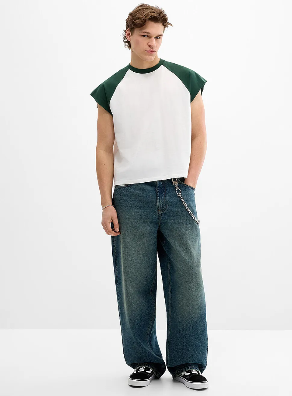 Vintage blue 5-pocket jean