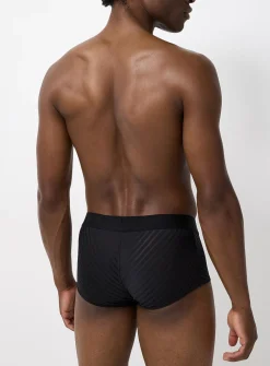 2" Whisper sheer-stripe trunk