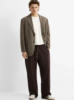 Wide-leg sweatpant