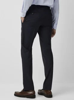 Wool-blend stretch pant