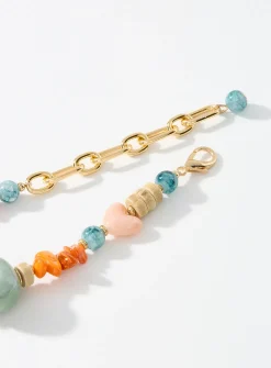 XL mixed bead necklace