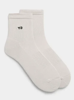 Y-3 ribbed ankle socks