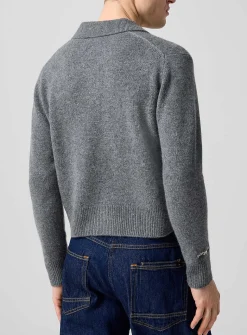 Yankees cashmere knit polo