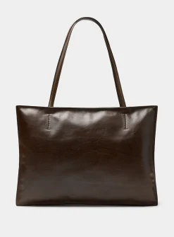 Yumi soft leather tote bag