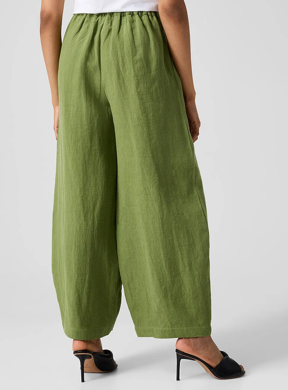 Yves loose pure linen pant