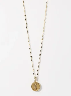 Yves Saint Laurent golden medallion upcycled chain