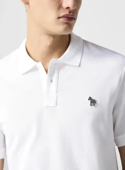 Zebra patch polo